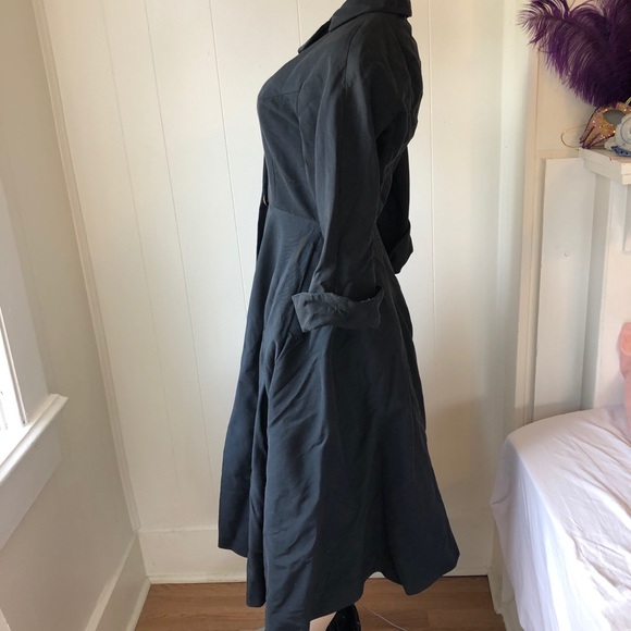 Vintage 1950s fit and flare coat - Picture 2 of 11